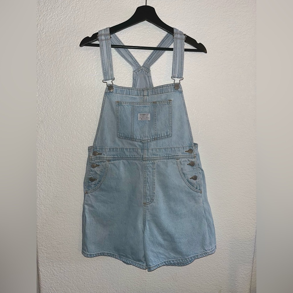 Levi’s Women’s Small Vintage Denim Short Overalls